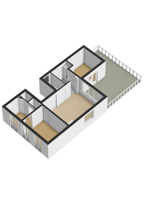 Mgr. Nolensplein 11 - B1 Floorplan Blur 1