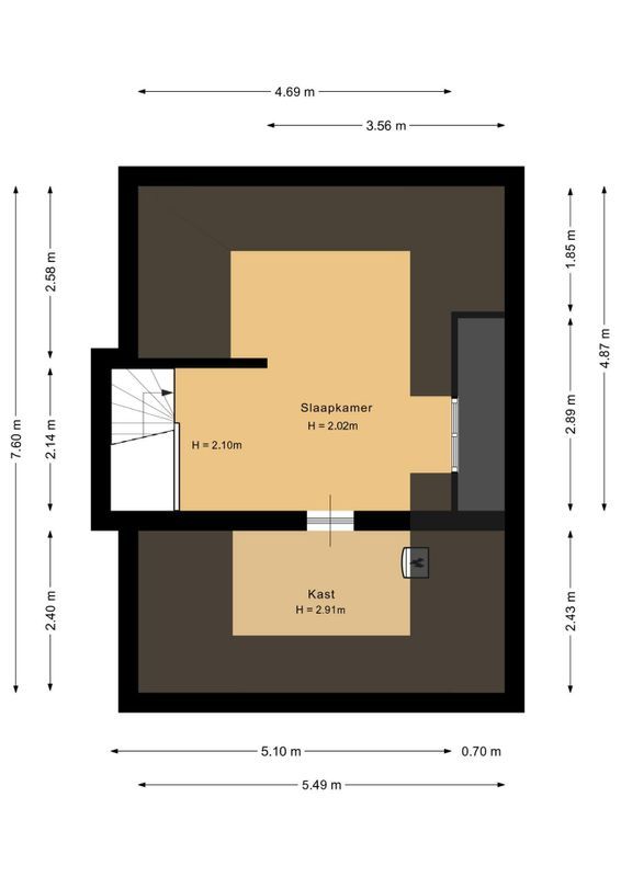 Mgr. Nolensplein 11 - C1 Floorplan Blur 4
