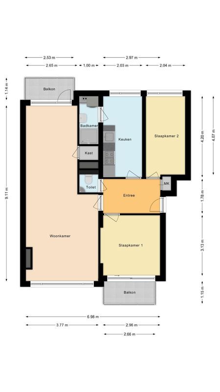 Marialaan 25 - A Floorplan Blur 0