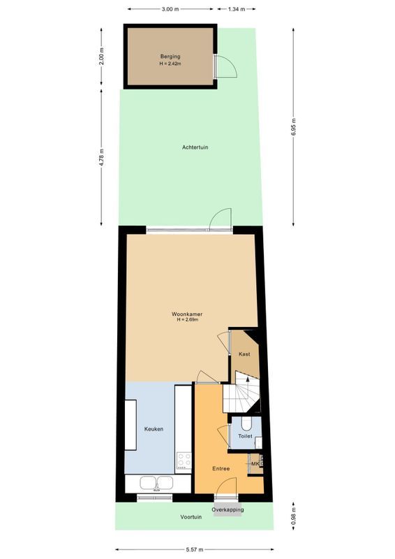 Demerstraat 10 Floorplan Blur 7