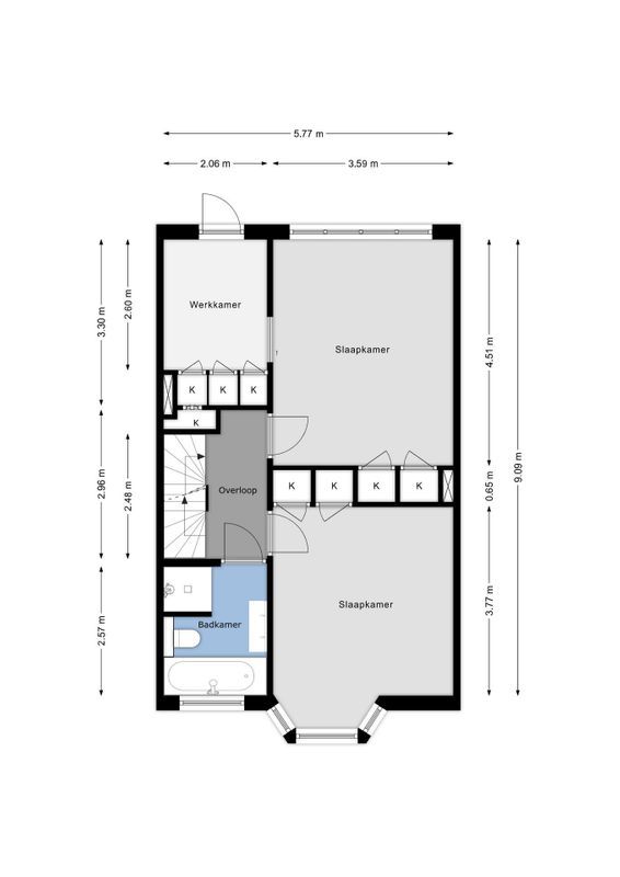 Willem van Oranjelaan 9 Floorplan Blur 2