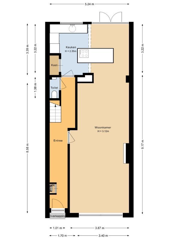 Werfstraat 9 Floorplan Blur 1