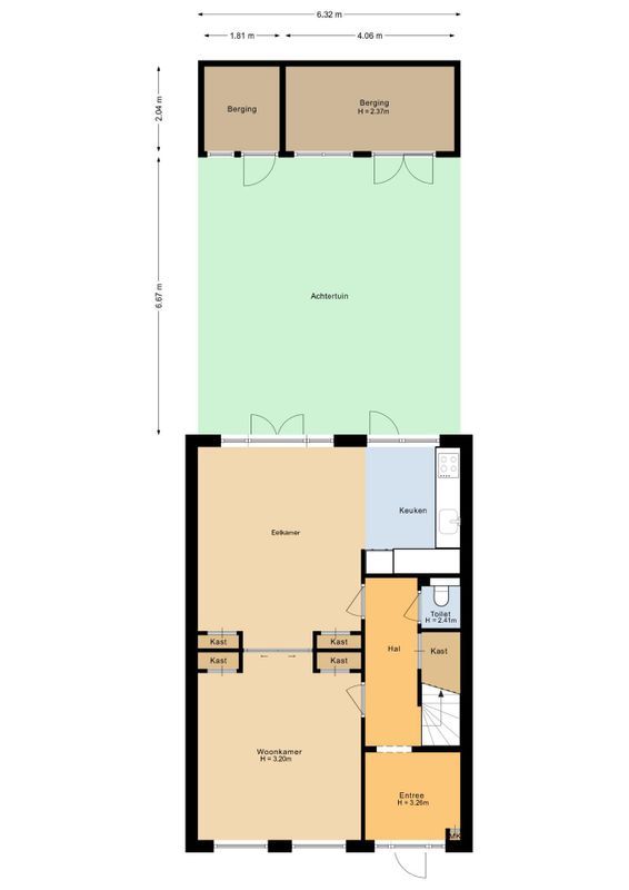 Driehoefijzersstraat 11 Floorplan Blur 7