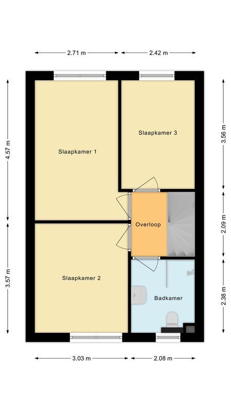 Petronella Moensstraat 5 Floorplan Blur 1