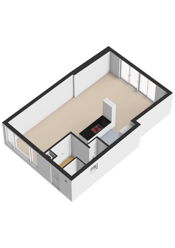 Olmenstraat 19 Floorplan Blur 2