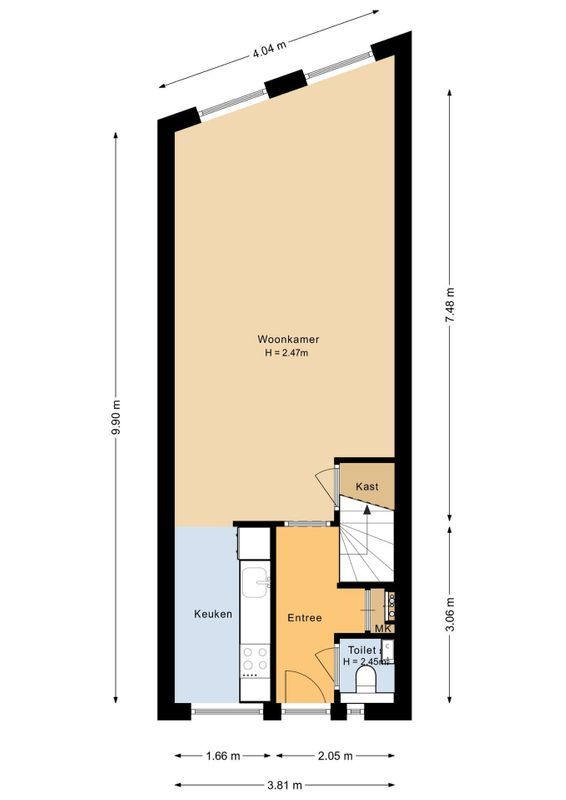 Rozemarijnstraat 13 - A Floorplan Blur 0