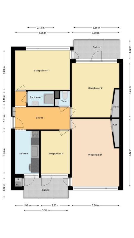 St. Ignatiusstraat 40 Floorplan Blur 0