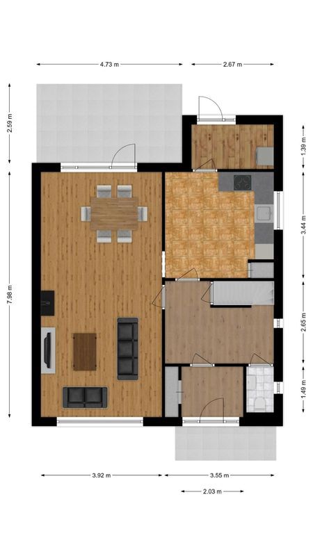 Aert Swaensstraat 9 Floorplan Blur 0