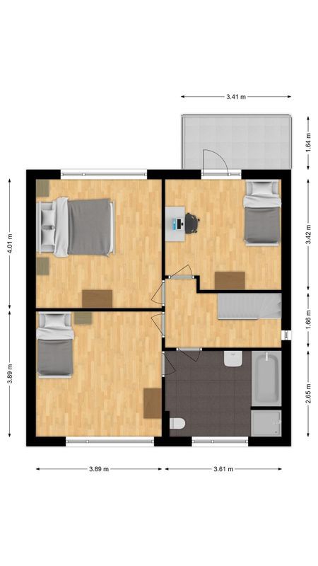 Aert Swaensstraat 9 Floorplan Blur 1