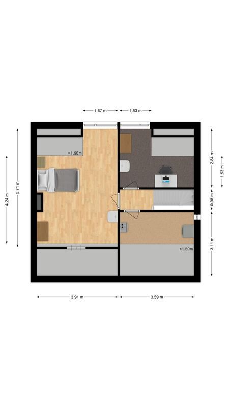 Aert Swaensstraat 9 Floorplan Blur 2