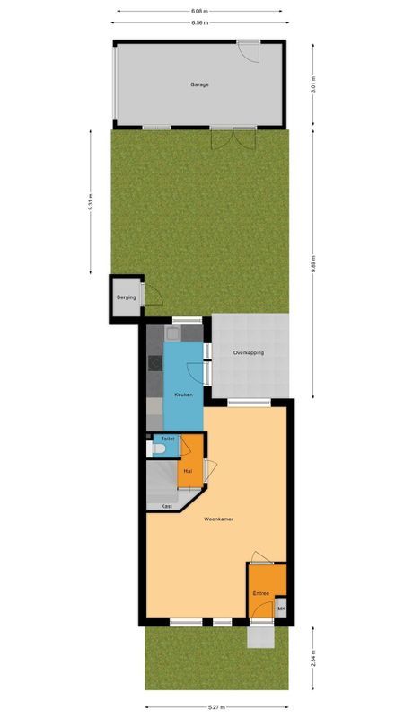 Pruimengaarde 1 Floorplan Blur 0