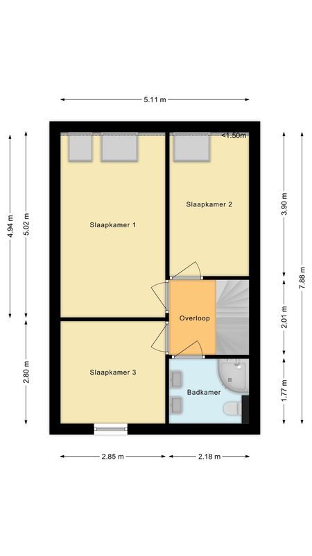 de Wever 34 Floorplan Blur 1