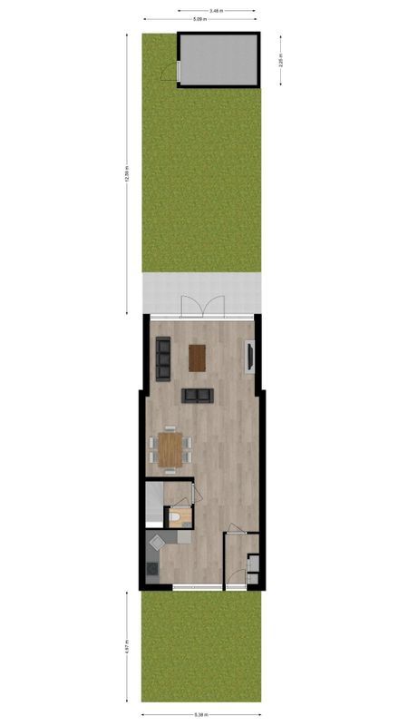 Distelbergstraat 12 Floorplan Blur 2
