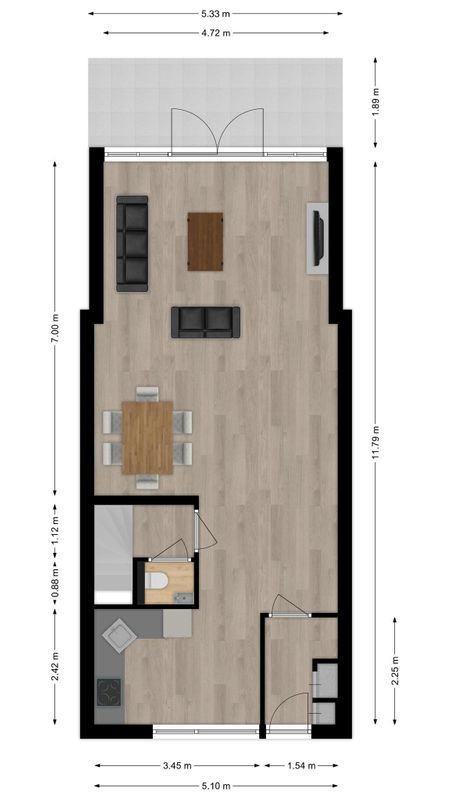 Distelbergstraat 12 Floorplan Blur 0