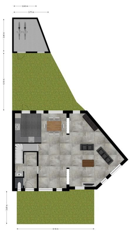 Horversplein 4 - a Floorplan Blur 2