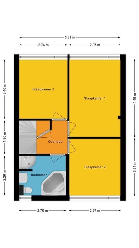 Meierijpad 8 Floorplan Blur 2