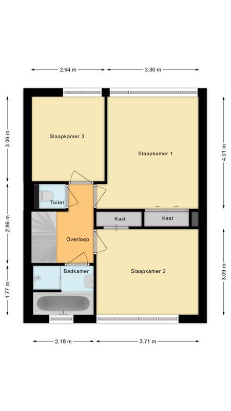 Vespuccistraat 37 Floorplan Blur 1