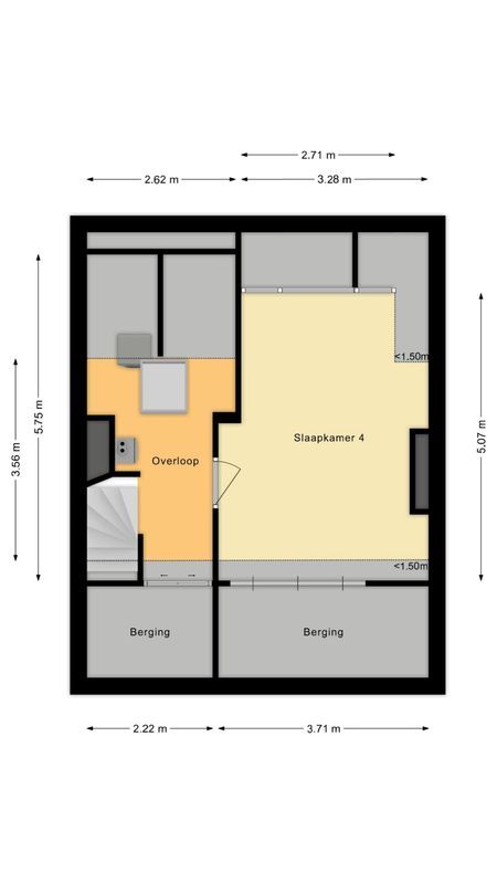 Vespuccistraat 37 Floorplan Blur 3