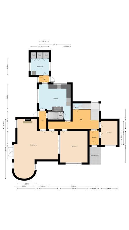 Raadhuisstraat 20 Floorplan Blur 0