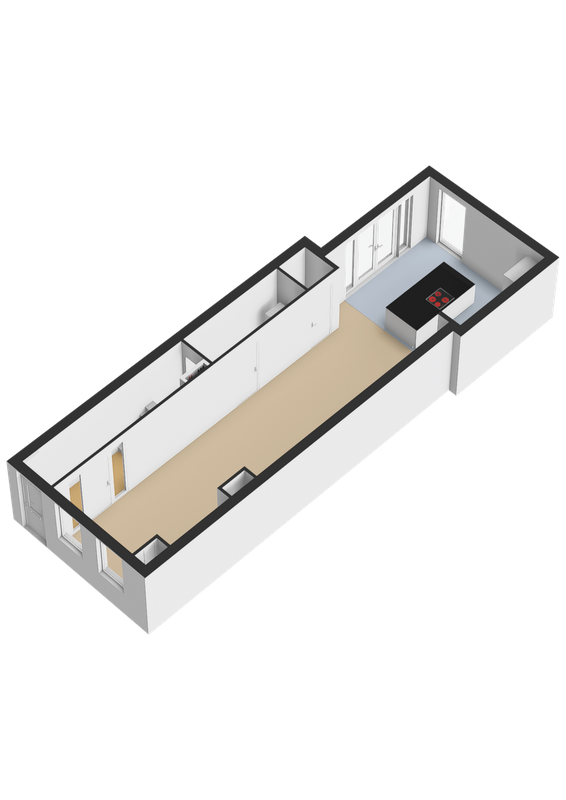 Zandheuvel 105 Floorplan Blur 4