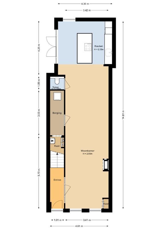 Zandheuvel 105 Floorplan Blur 1