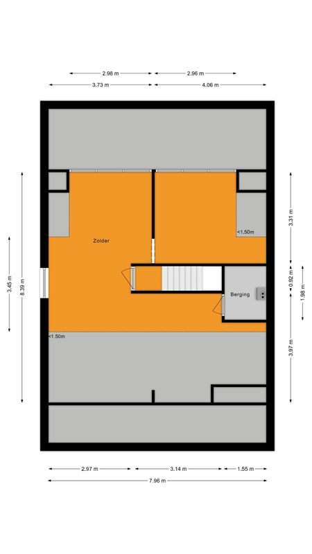 Belgielaan 5 Floorplan Blur 1