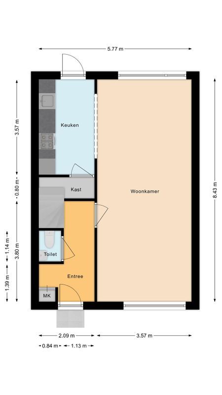 Wilderen 206 Floorplan Blur 1
