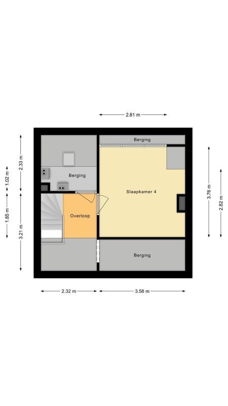 Kardinaal de Jongstraat 31 Floorplan Blur 3