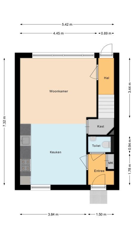 Vinkenbaan 1 Floorplan Blur 1
