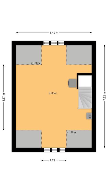 Vinkenbaan 1 Floorplan Blur 3