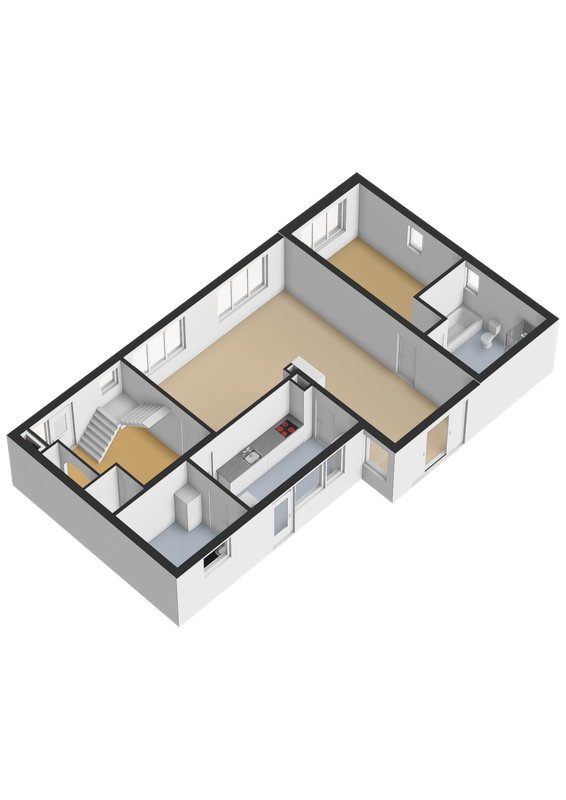 Slotlaan 106 Floorplan Blur 1