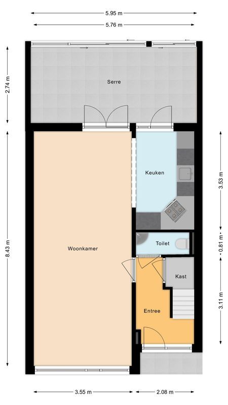 Midaslaan 16 Floorplan Blur 0