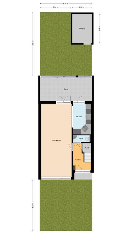Midaslaan 16 Floorplan Blur 3