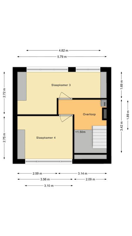 Midaslaan 16 Floorplan Blur 2