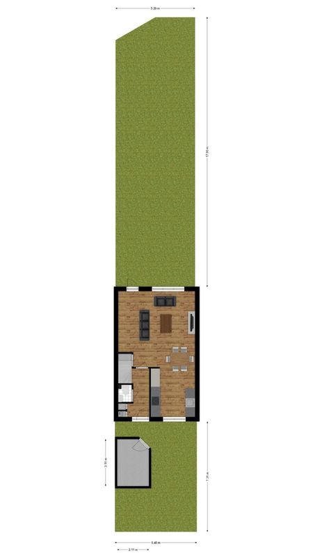 Bingelradestraat 83 Floorplan Blur 2