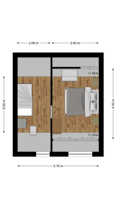 Bingelradestraat 83 Floorplan Blur 3
