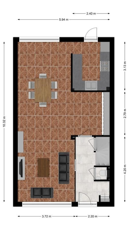 Griegstraat 176 Floorplan Blur 0