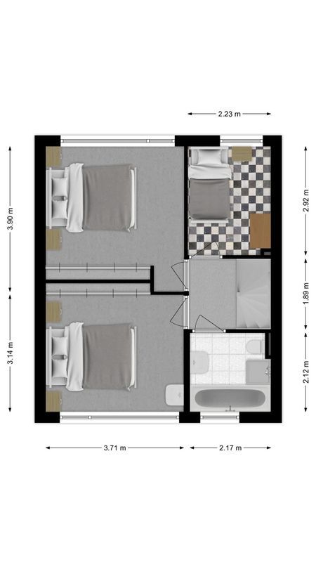 Griegstraat 176 Floorplan Blur 1