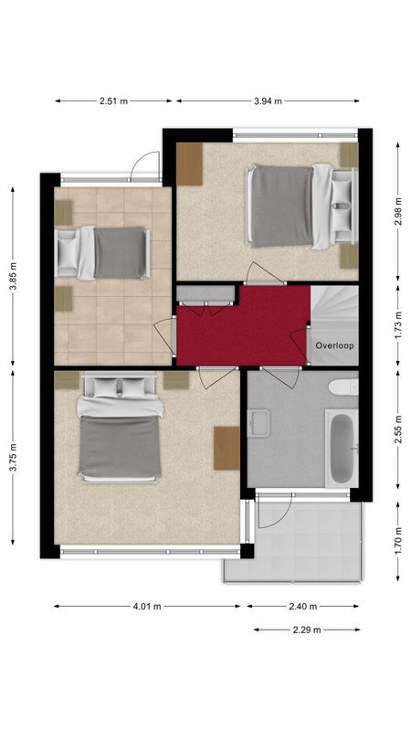 Korte Voren 3 Floorplan Blur 1