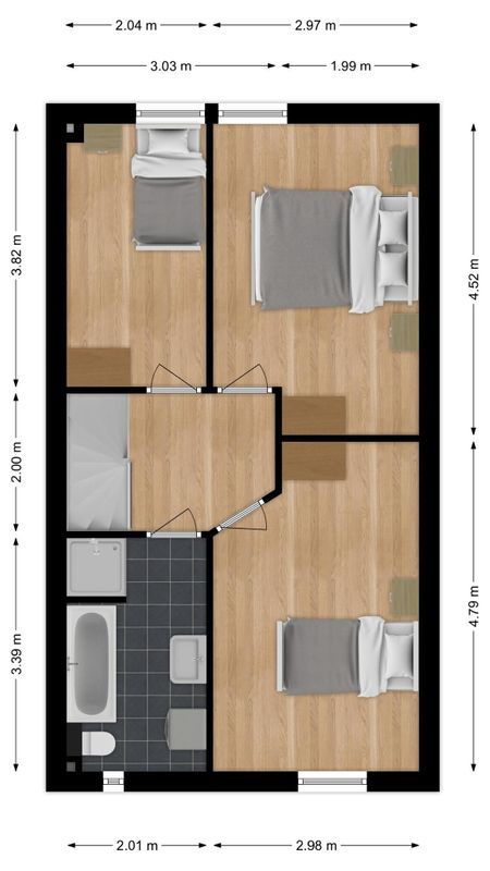 Lombardijenlaan 299 Floorplan Blur 1