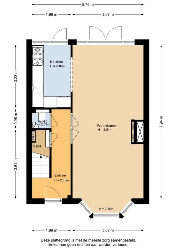Laan van Liedekerke 16 Floorplan Blur 1