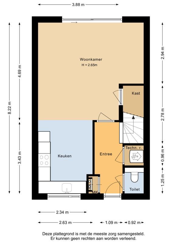 Prinses Arianestraat 6 Floorplan Blur 1