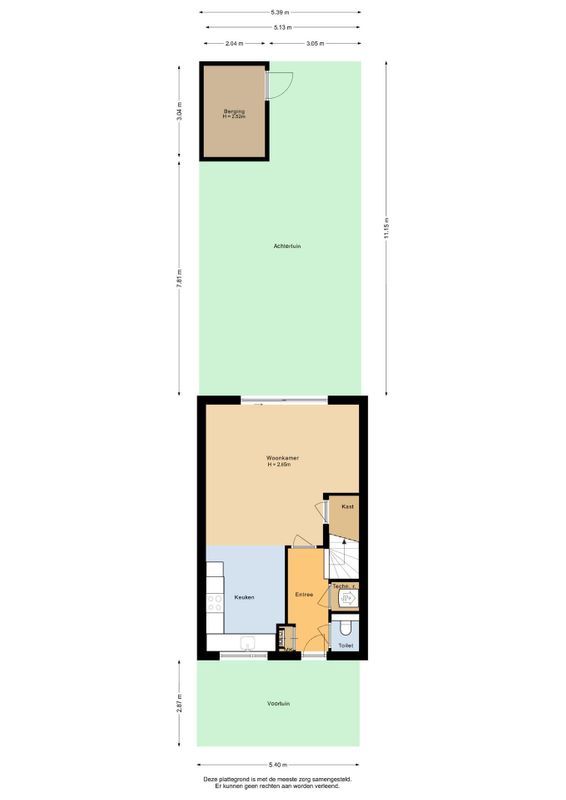 Prinses Arianestraat 6 Floorplan Blur 7