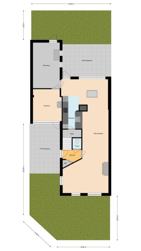 de Kuiper 2 Floorplan Blur 4