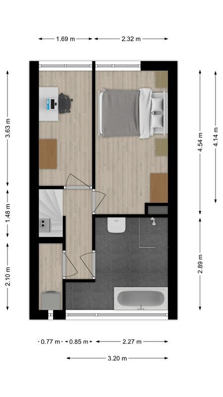 Tempelhofstraat 10 Floorplan Blur 2