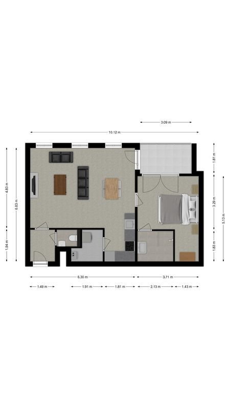 Twentestraat 148 Floorplan Blur 0