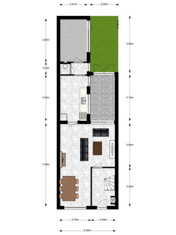 Hoogeinde 29 Floorplan Blur 3