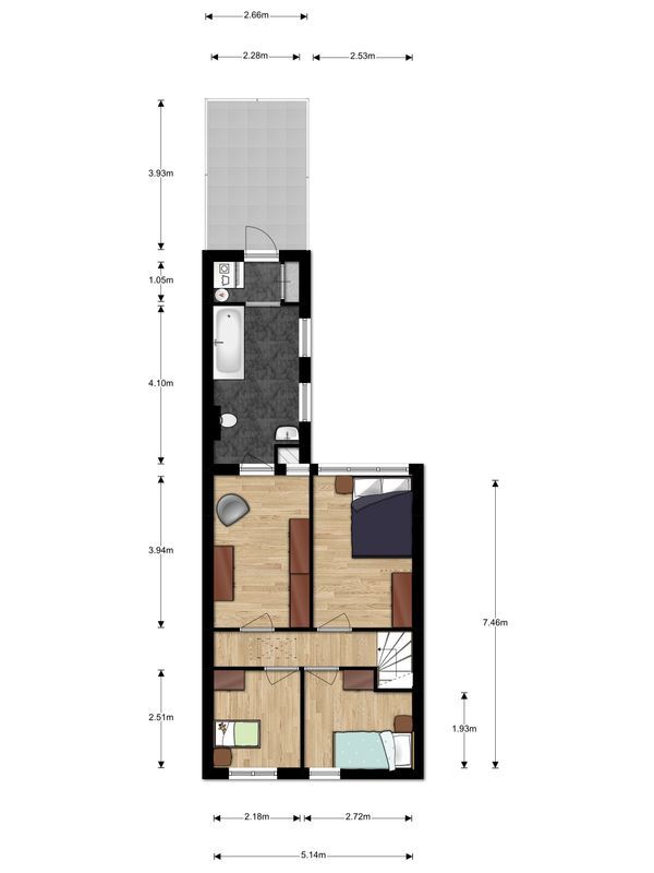 Hoogeinde 29 Floorplan Blur 1