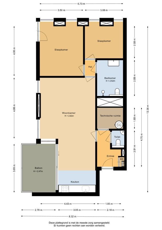 Groenkazerne 20 Floorplan Blur 0