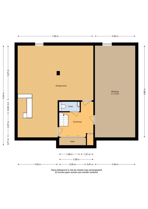 van Brederodestraat 2 Floorplan Blur 4